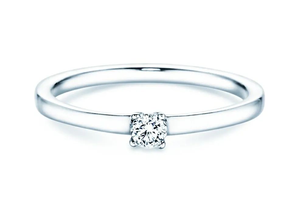 Solitärring Modern Petite