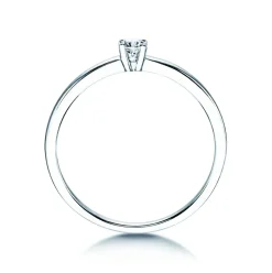 Solitärring Modern Petite mit Diamant