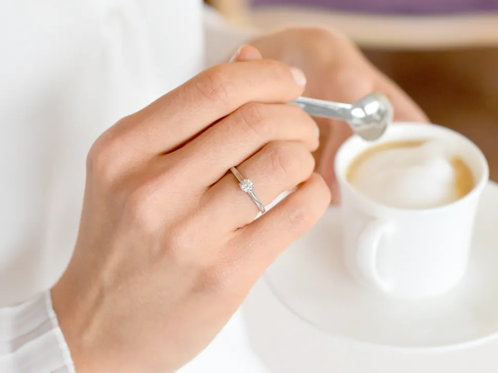 Solitärring Romance