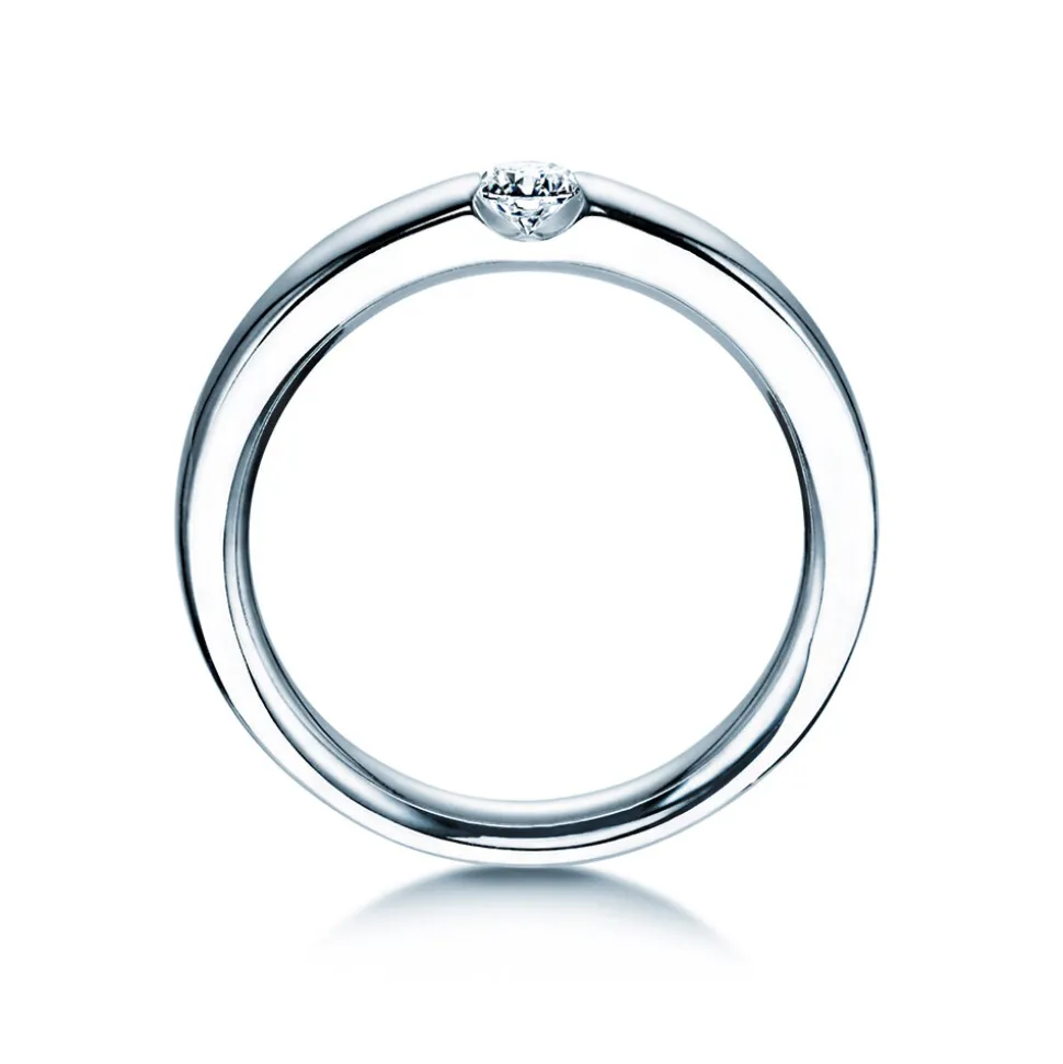 Spannring Destiny mit Diamant