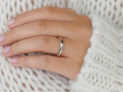 Spannring Destiny mit Diamant