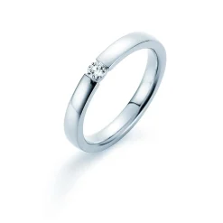 Spannring Infinity mit Diamant