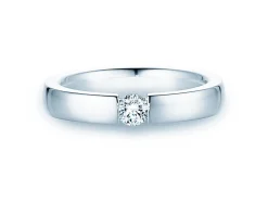 Spannring Infinity mit Labordiamant