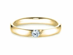 Spannring Italic mit Diamant