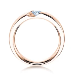 Spannring Italic mit Diamant
