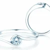 Spannring Touch mit Diamant