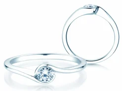 Spannring Touch mit Diamant