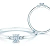 Vivid Petite Emerald Cut