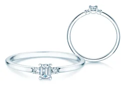 Vivid Petite Emerald Cut