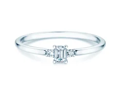 Vivid Petite Emerald Cut